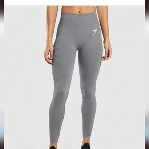 Women's Gray High-Waisted Leggings